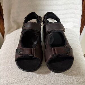 Men's Brown Leather Sandals